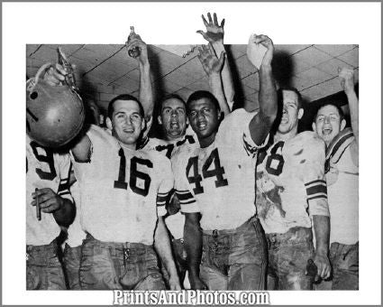 Ernie Davis & Syracuse Team  3714