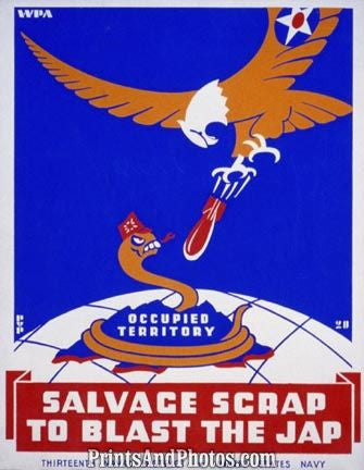 Salvage Scrap Blast Japan WAR AD 3751