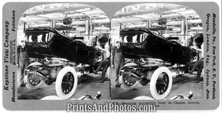 Mounting Early Automobile 3770