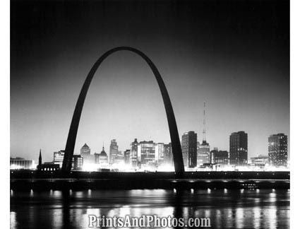 St Louis Arch Great 50s  3775 St Louis Arch Great 50s  3775