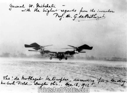 DeBothezat Helicopter 3777