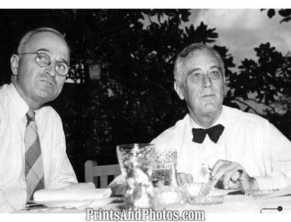 TRUMAN & F D ROOSEVELT  3778