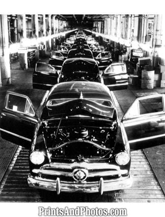 1949 FORD Assembly Line - Prints and Photos