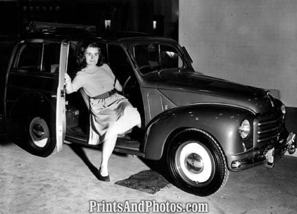 1950 Fiat Station Wagon  3833 1950 Fiat Station Wagon  3833 - Prints and Photos
