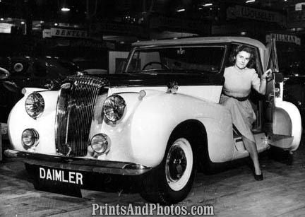 1950 Daimler Automoblie  3839 1950 Daimler Automoblie  3839 - Prints and Photos