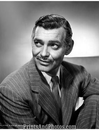 Actor CLARK GABLE Studio  3886 Actor CLARK GABLE Studio  3886