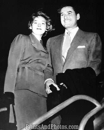 Actor Erroll Flynn & Wife Nora  3887