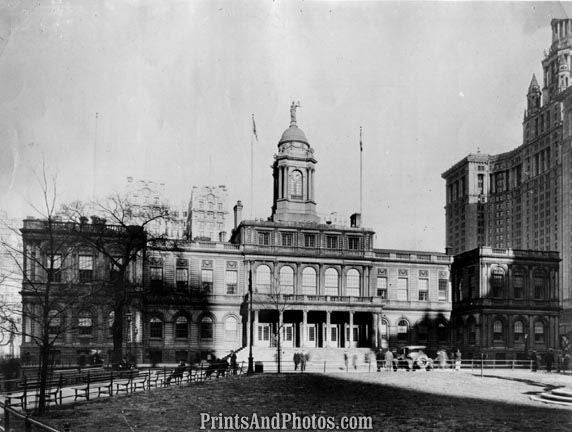 New York City Hall 1920s 3983