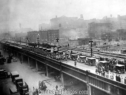 Early New York Scene 1900s  3996