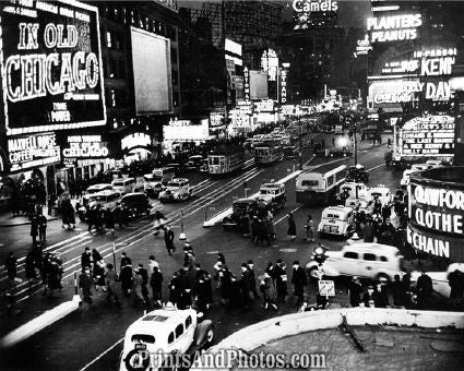 New York Times Square 1930s 4000