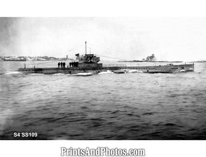 Submarine S4 SS109 Starboard  4024