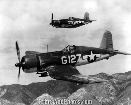 Marines F4 U1 2 Corsair Aircrafts  4069