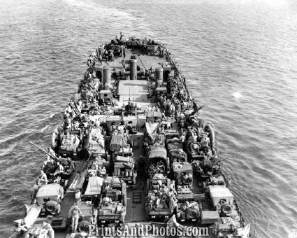 US Marines WWII Landing Ship Tank 4082 US Marines WWII Landing Ship Tank 4082