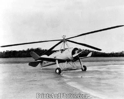 Marines Autogyro Helicopter Plane  4101