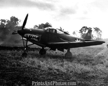 US Marines Flying Shark P-39 Plane  4114 US Marines Flying Shark P-39 Plane  4114
