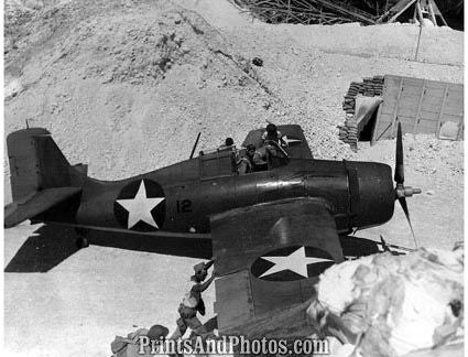 US Marines Grumman Fighter Plane  4116 US Marines Grumman Fighter Plane  4116
