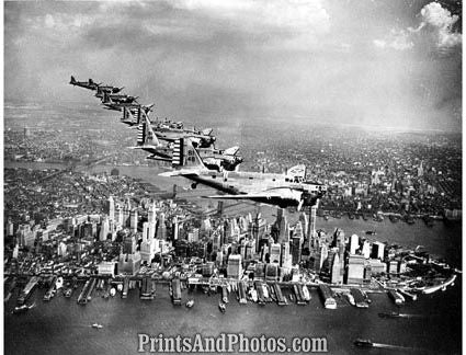 NEW YORK USA Planes Aerial 4170