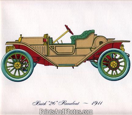 Early Buick 26 Runabout 1911 4218