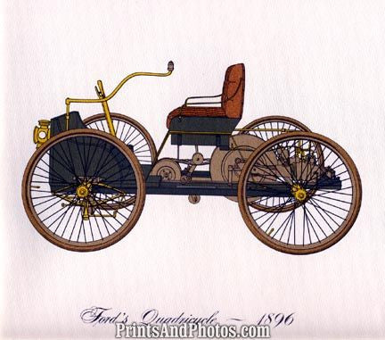 Early Ford 's Quadricycle 1896 4224
