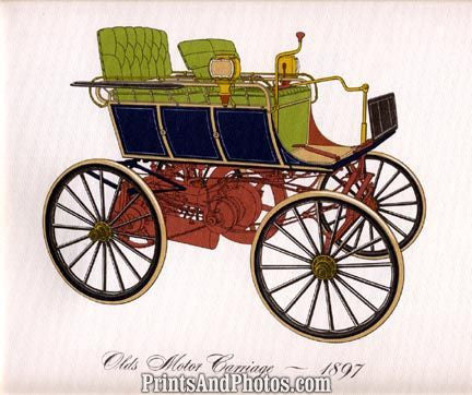 Early Olds Motor Carriage 1897 4229