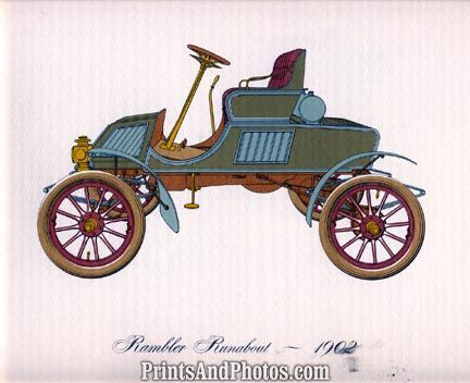 Early Rambler Runabout 1902 4232