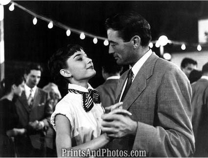 Roman Holiday Hepburn Peck  4296