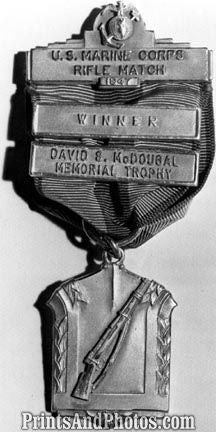 Marines Rifle Match Winner Medal 4359