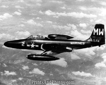 Marines Banshee F2H-2P Fighter Jet 4364