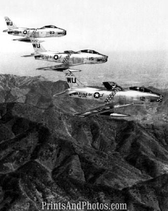 Marines 3 FJ2 Jet Planes 4371