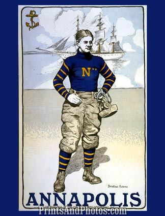 Early Navy Annapolis Football  4407 Early Navy Annapolis Football  4407