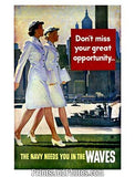 Women The Navy Needs WAVES  4434