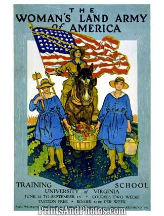 Woman's Land Army of America  4451 Woman