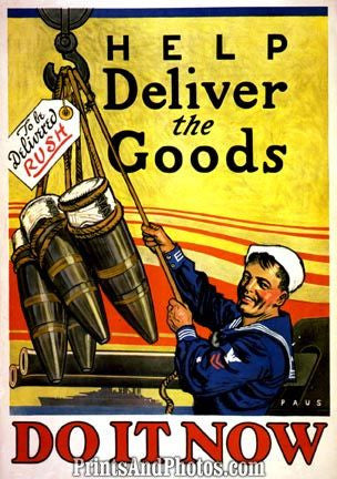 WWII Help Deliver The Goods  4452