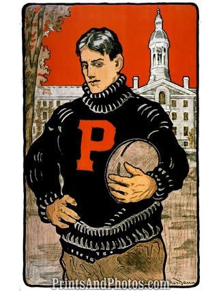 Princeton U Student Football  4477 Princeton U Student Football  4477