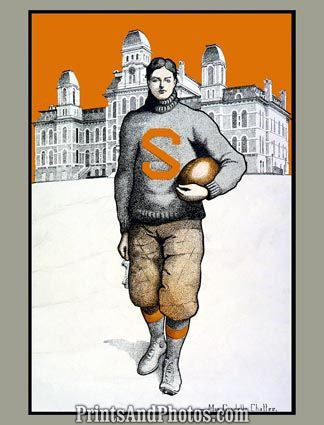 Early Syracuse Football Player  4486 Early Syracuse Football Player  4486