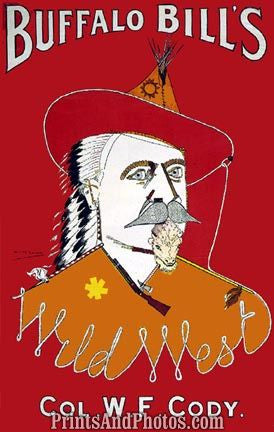 Buffalo Bill Cody  Print 4516 Buffalo Bill Cody  Print 4516