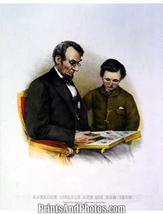 Abraham Lincoln & Son Thad  4528 Abraham Lincoln & Son Thad  4528
