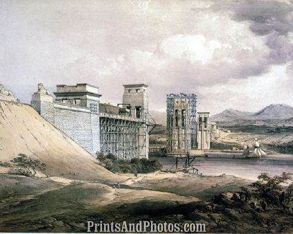 Britannia Bridge 1848  4557 Britannia Bridge 1848  4557