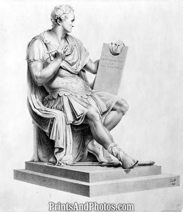 George Washington in Roman Attire  4612