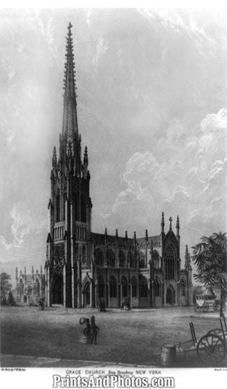 Grace Church from Broadway NY 4614