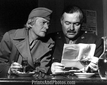 Janet Flanner & Ernest Hemingway  4630