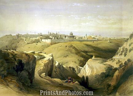 Jerusalem from the Mount of Olives  4633