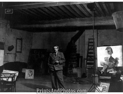 Painter Pablo Picasso Paris Studio 4669