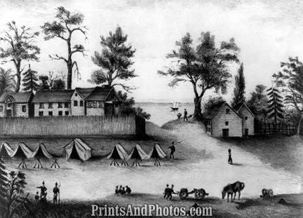 Soldiers in CampPicolata Florida  4679 Soldiers in CampPicolata Florida  4679