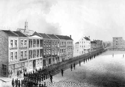 1st Union Parade Nashville 1862  4694 1st Union Parade Nashville 1862  4694