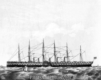 TITANIC Leaving on Last Voyage 1310