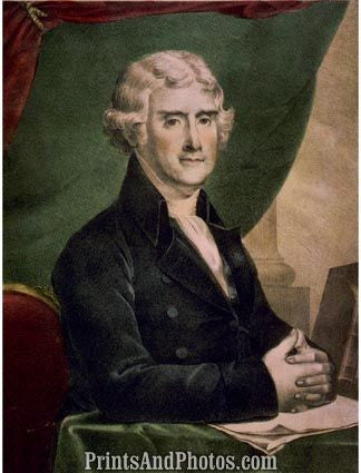 Thomas Jefferson 3rd President  4708