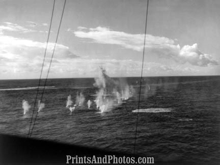 US Warship Firing Guns  4743 US Warship Firing Guns  4743