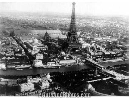 Eiffel Tower Paris France 1889 4755