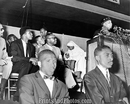 Elijah Muhammad & Cassuius Clay  4815 Elijah Muhammad & Cassuius Clay  4815